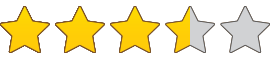 3.32 rating stars