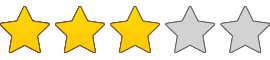 3 rating stars